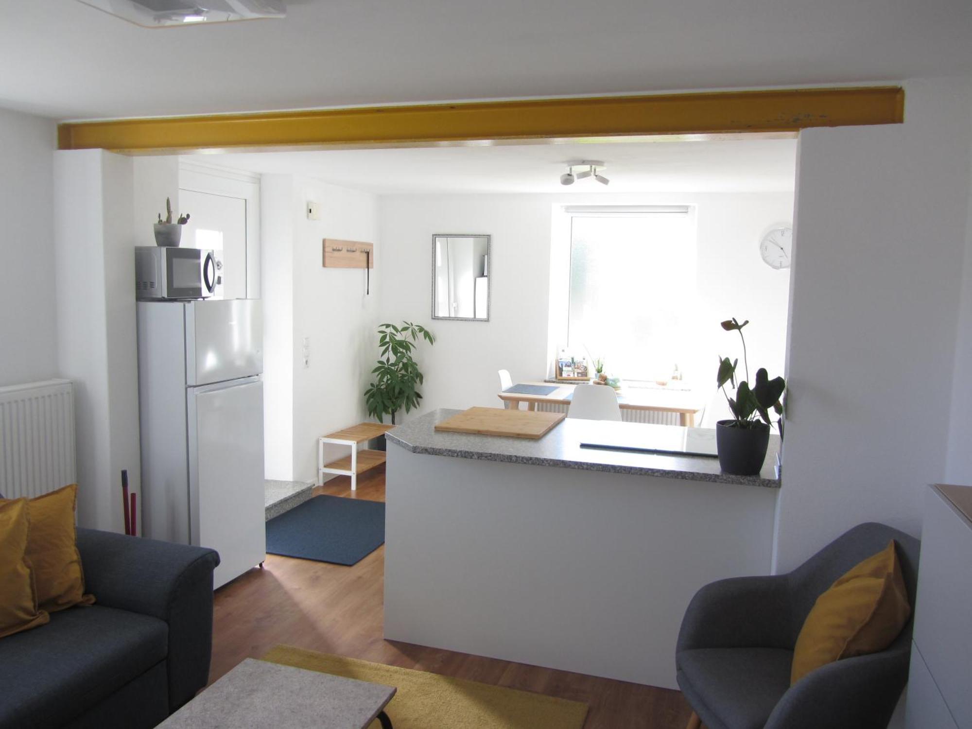 Ferienwohnung Um'S Eck オクゼンフルト エクステリア 写真